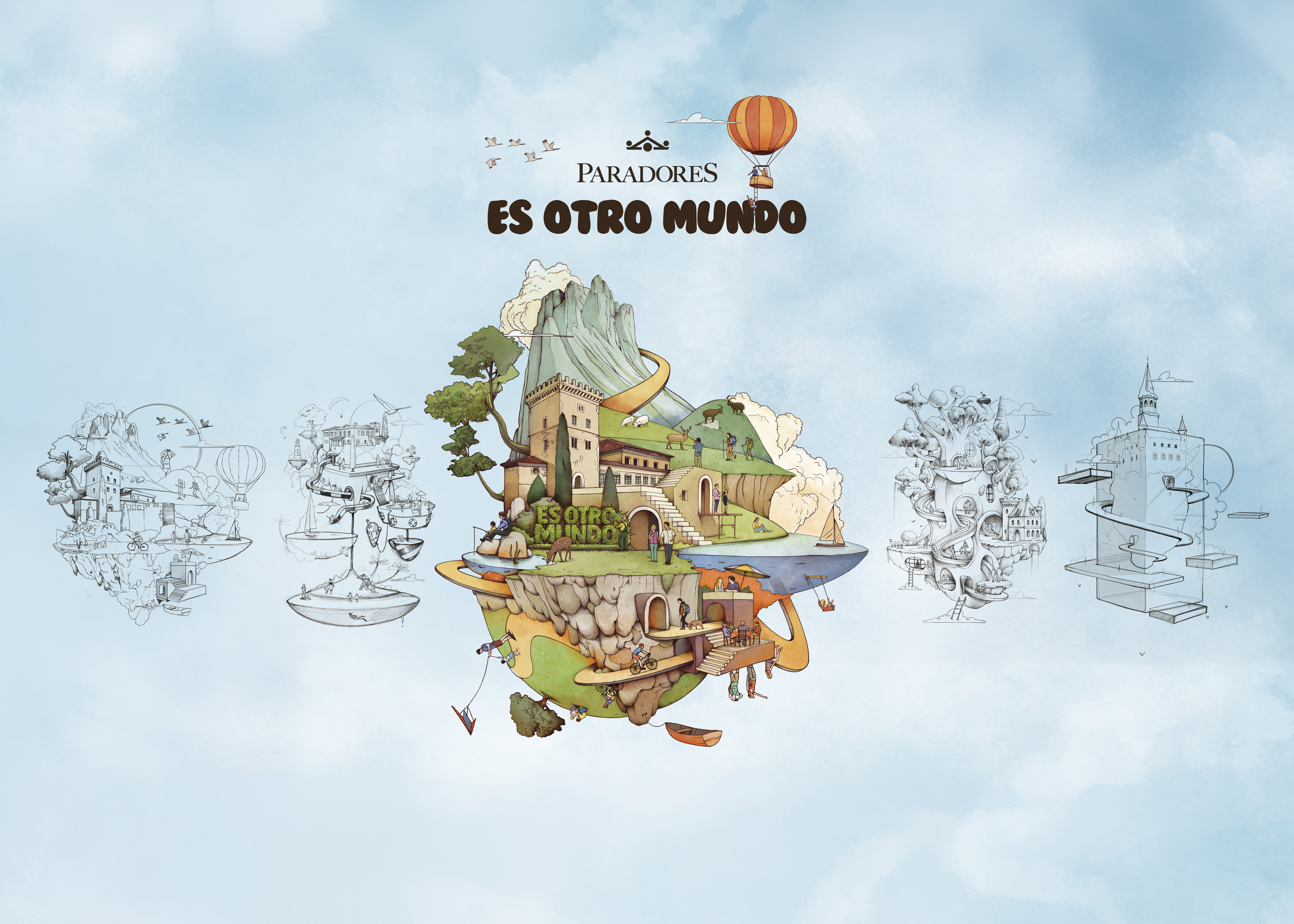 Paradores Is Another World hero visual.
